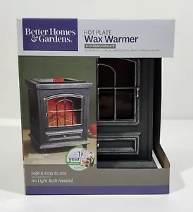 Better Homes & Gardens Flickering Fireplace Hotplate Wax Warmer TikTok New - Picture 1 of 6