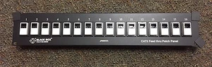 Black Box JPM800A CAT5 FEED THRU PATCH PANEL 16P UNSHIELDED - Picture 1 of 3