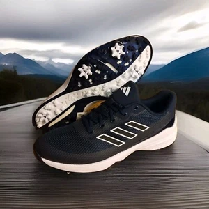 adidas Men’s 11.5 ZG23 VENT Golf Shoes Collegiate Navy/Cloud White GW2122 NEW - Picture 1 of 12