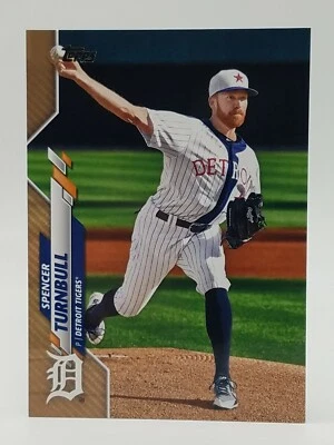 2020 Topps Series 2 Spencer Turnbull /2020 Gold Parallel #445 Detroit Tigers 🔥 - Image 1 of 3