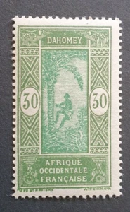 1927 DAHOMEY FRANCE PALMTREE 30C YVERT 86 VF MNH - Picture 1 of 1