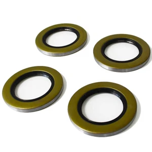 Four (4) Mobile Home Trailer Axle Grease seal 2.125 x 3.376" Dexter ALKO Axel - Picture 1 of 8