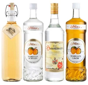 Prinz Probierpaket 7: Marille 1,0l (Alte Marille, Marillenschnaps, Hausschnaps, - Bild 1 von 1