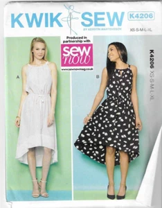 Kwik Sew ärmelloses Kleid Damen Schnittmuster K4206 ungeschnitten Größe XS bis XL - Bild 1 von 2