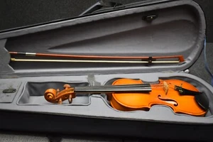 1/4 size Violine Geige mit Koffer und Bogen #vi27 - Bild 1 von 19