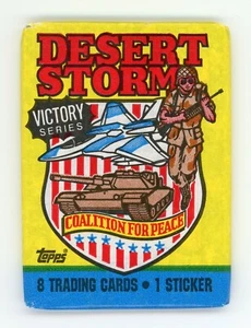 1991 Topps Desert Storm Trading Cards Unopened Wax Packs - Victory Series - NEW - Picture 1 of 1