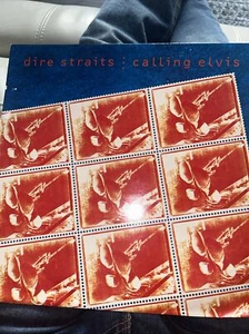 DIRE STRAITS - CALLING ELVIS - 12” VINYL SINGLE Uk A4b4 - Picture 1 of 7