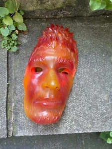 Marvel Fantastic Four Human Torch Flame Mask 2006 Collectible - Picture 1 of 3