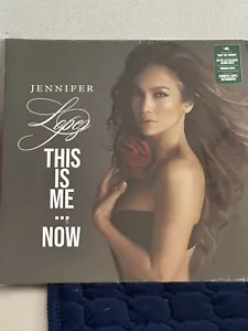 Jennifer Lopez JLO This Is Me Now Emerald Green Signed Autographed Vinyl NEW - Picture 1 of 4