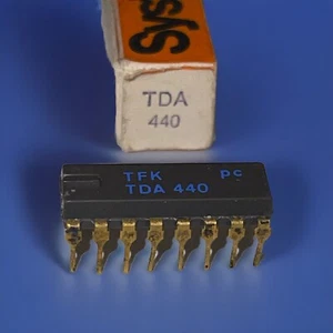 TDA440 - TFK Telefunken - Embalaje original "Goldpin" - DIP16 - Vintage NOS - Imagen 1 de 1