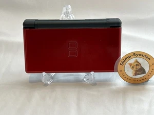 Nintendo DS Lite USG-001 rosso cremisi console di gioco portatile usata solo da JPN - Foto 1 di 24