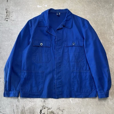 Vintage French Chore Coat Work Jacket Sanforized - Image 1 of 4