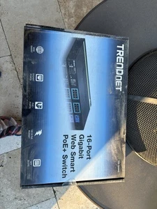 trendnet 16 port poe switch - Bild 1 von 5