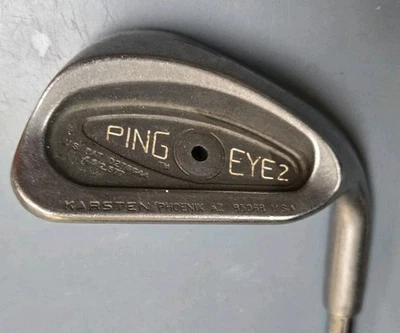 Ping Golf Hierro Ping Eye 2 Cuña Punto Negro con Eje de Acero Lanzamiento para Diestros Foto 1 de 4