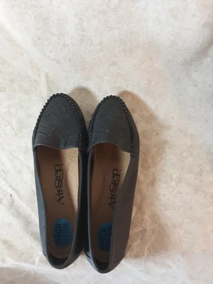 Zapatos AirStep Dolly 9 negros sin cordones para mujer talla 81/2W Foto 1 de 4