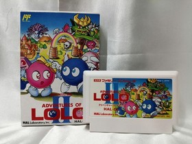 Famicom Software Model Adventures Of Lolo Ii Hal Laboratory FHG25