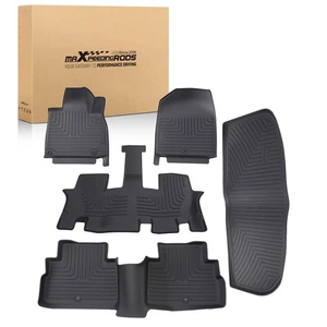 Floor Mats Liner for Kia Telluride 2020-2025 TPE Rubber All-Weather Floor Liners - Picture 1 of 11