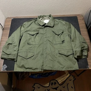 70s Alpha Industries US Army Cold Weather Field Coat OG-107 M-65 1970s USA Mint - Picture 1 of 11