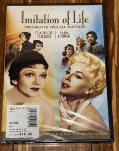 Imitation of Life: Two-Movie Special Edition (DVD, 1934 & 1959 Films) NEW SEALED - Imagen 1 de 2