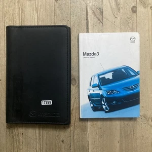 2003-2008 MAZDA 3 OWNERS HANDBOOK MANUAL AND WALLET Print 2004 Ref17899 - Picture 1 of 23