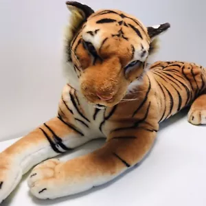 Bengal Tiger • Extra Large • Approx 44” Long • Soft Plush Toy • Ostoy - Picture 1 of 7
