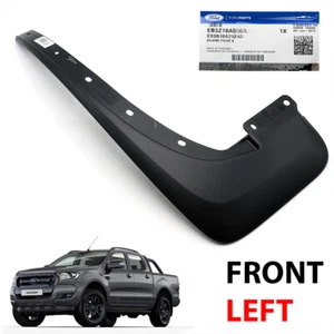 Front Lh Mud Flaps Splash Guard For Ford Ranger MC Low Lift '2015 '2019 - Picture 1 of 9