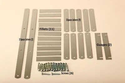Portabottiglie Cranville. Kit Di Giunzione Per Portabottiglie - Metallo Nero - Immagine 1 di 4