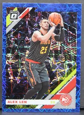 2019-20 Donruss Optic Alex Len Blue Velocity Prizm Card #32 Atlanta Hawks  - Image 1 of 3