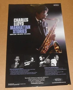 Póster promocional original de Charles Lloyd Manhattan Stories 11x17 - Imagen 1 de 1