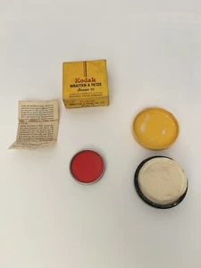 Vintage Kodak Filter Series 6 Wratten A Red Filter In Box No.25 w/Instructions - Picture 1 of 11