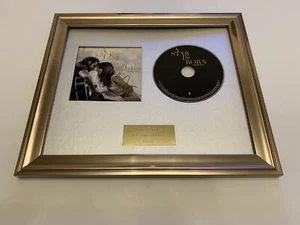 SIGNED/AUTOGRAPHED LADY GAGA - A STAR IS BORN SOUNDTRACK FRAMED CD PRESENTATION - Picture 1 of 1