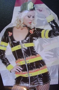 SEXY WOMEN'S FIREMAN COSTUME SIZE 2X/3X - Picture 1 of 1
