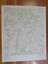 Midland City Alabama 1971 Original Vintage USGS Topo Map