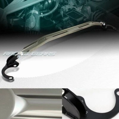 GUNMETAL T-6061 ALUMINIO DELANTERO SUPERIOR PUNTAL TORRE BARRA BRAZO AJUSTE 94-01 ACURA INTEGRA Foto 1 de 4