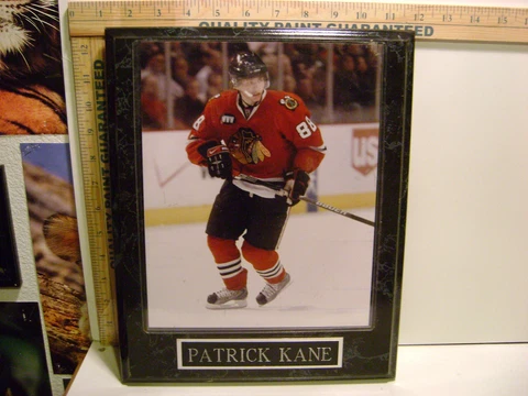 NHL CHICAGO BLACKHAWKS PATRICK KANE CARD WALL PLAQUE Cover