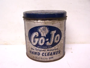 Vintage leere Go-Jo wasserlose Handreiniger Dose - Bild 1 von 6