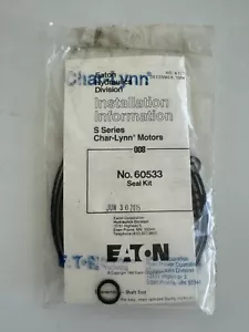Char-Lynn 60533 / 60533-000 103 008 Design S Series Seal Kit Free Shipping OEM - Picture 1 of 2