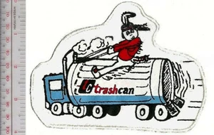 Vintage Retro Camión Transcon Lines TC Basura Dibujos Animados LOs Angeles, Cavel - Imagen 1 de 1
