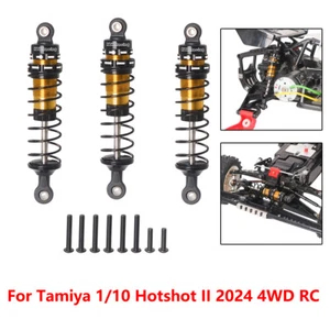 Metal Shock Absorbers Set for Tamiya 1/10 Hotshot II 2024 4WD RC Car Parts - Picture 1 of 7