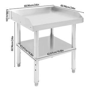 Arbeitstisch mit Spritzschutz, Vorbereitungstisch für Küche, Restaurant, Garage, Wäsche - Bild 1 von 20