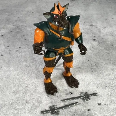 Vintage LJN Thundercats Ratar-O 1986 Silver Daggers Complete Action Works - Image 1 of 4