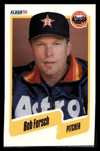 1990 Fleer Baseball Card #231 Bob Forsch Houston Astros - Picture 1 of 2