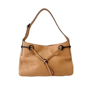 GUCCI Horsebit Hobo Brown Leather Shoulder Bag - Picture 1 of 24