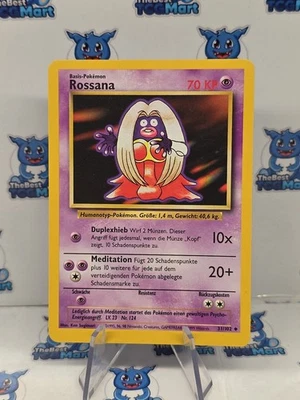 Rossana - Jynx German Pokemon Base Set 31/102 LP  - Image 1 of 2