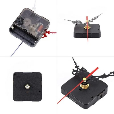 Continuous Sweep Quartz Battery Clock Movement No tick QUIET For 3MM Thick Dial - Image 1 of 4