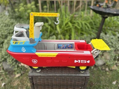 Paw Patrol Sea Patrol - Sea Patroller Transforming Boat Vehicle Only Foto 1 de 4