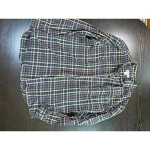 Duluth Trading Co Flannel Shirt 2XLT Relaxed Fit Plaid Long Sleeve - Picture 1 of 5