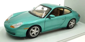 UT Models 1/18 Scale Diecast 27901 - Porsche 911 (996) Coupe - Met Green - Picture 1 of 5