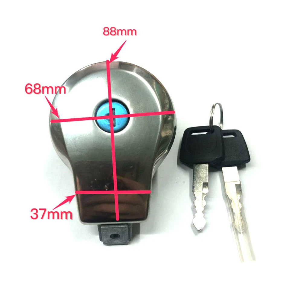 Fuel Gas Tank Cap Lock Keys For Yamaha V Star 250 XV250 Virago 500 535S 700 750 - Изображение 1 из 4