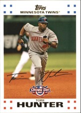 2007 (TWINS) Topps Opening Day #152 Torii Hunter